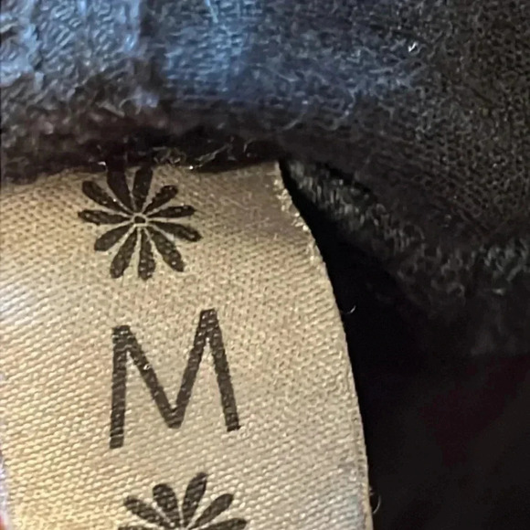 WOMEN'S PRE-WORN Medium MUMU BLUE ELASTIC WAIST‎ Flare and fringe bottom Y2K - Picture 8 of 9